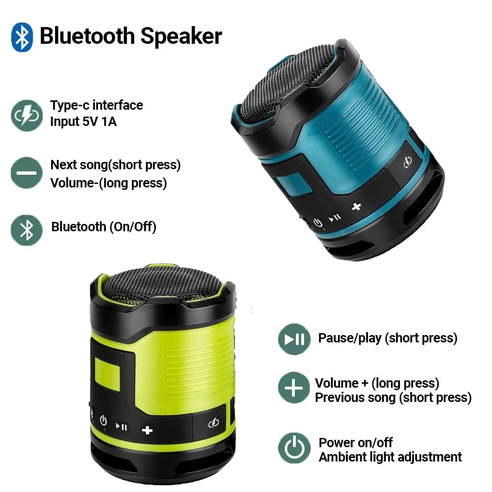 Altoparlante Bluetooth wireless altoparlante magnetico incorporato per basso portatile Altoparlante radio Soundbar da 2,1 pollici