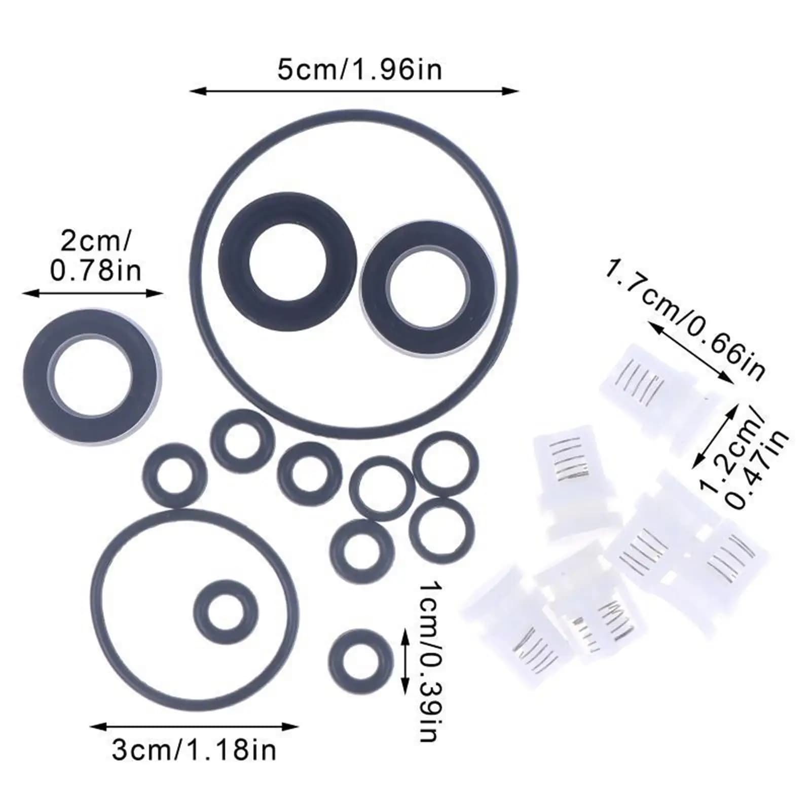 Durable Pump Maintenance Kit Lightweight Repair Parts Easy Operation Portable Accessories for Drones