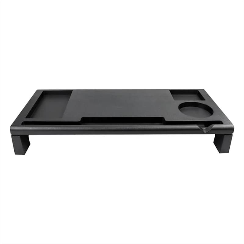 -AT52 Supporto per monitor per computer Supporto per display con staffa di rialzo per monitor con organizzatore da tavolo con porta USB da 3 pezzi
