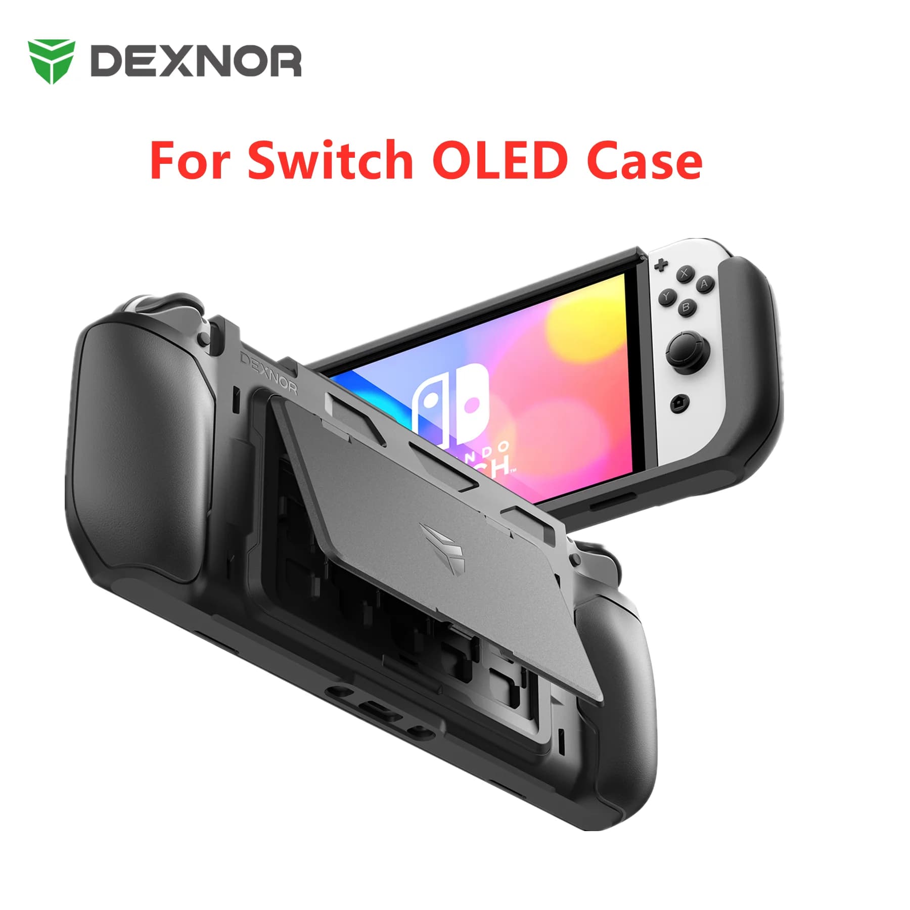 Per Switch custodia OLED con custodia di gioco custodia protettiva Dockable per Nintendo Switch OLED 2021TPU Grip accessori per Cover portatile