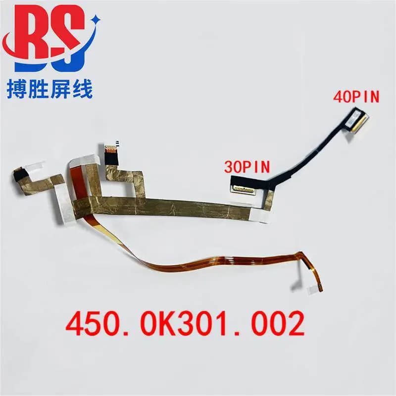 Per Dell Inspiron 7506 5400 7500 Cavo schermo 0RHH0H 450.0K301.0002