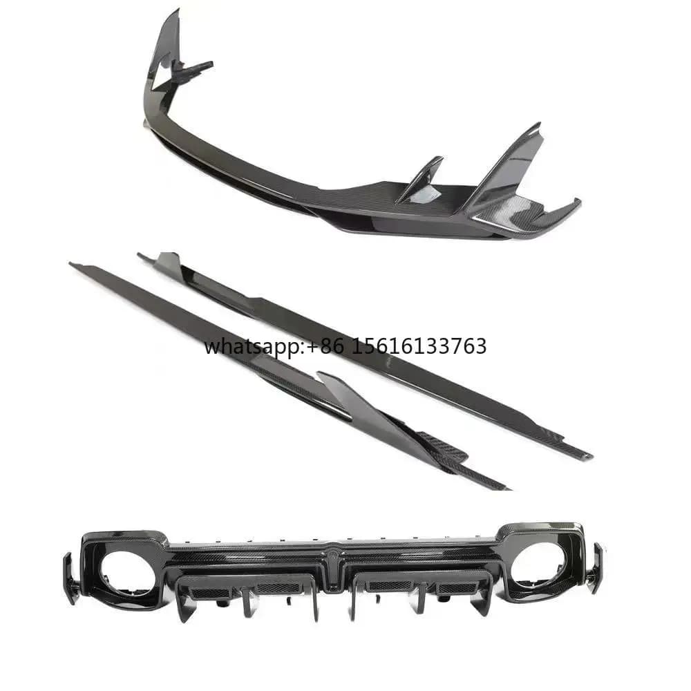 Minigonne laterali per Audi R8, kit carrozzeria, spoiler anteriore, diffusore posteriore, alettone