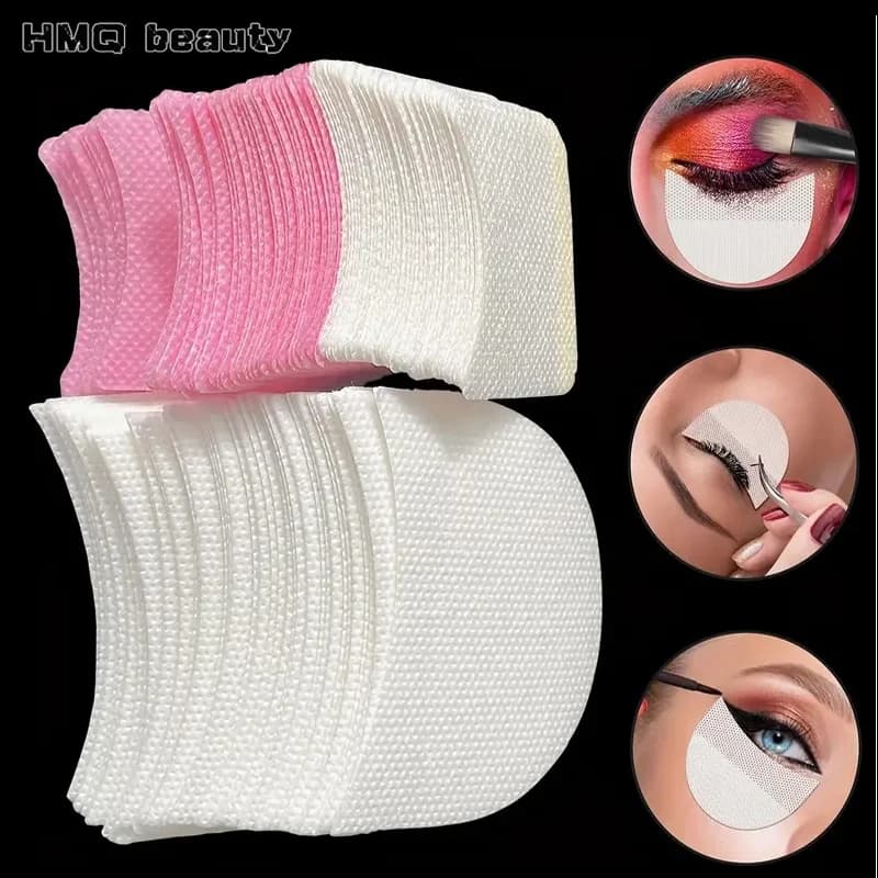 Wall decal disposable cotton eyelash patch to remove eyelashes Umbrella Shields Eye cushions Patch Extension Eyelashes Tools for makeup