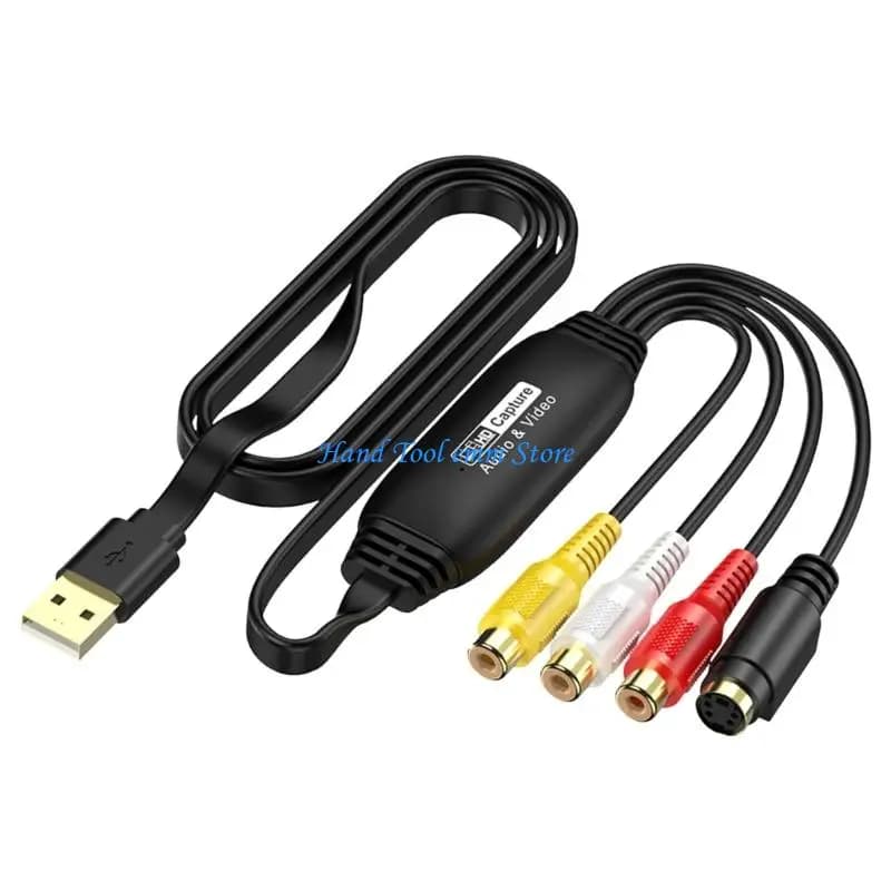 Convertitore H37F da VHS a digitale Scheda acquisizione video USB Sostituzione acquisizione video USB per accessori