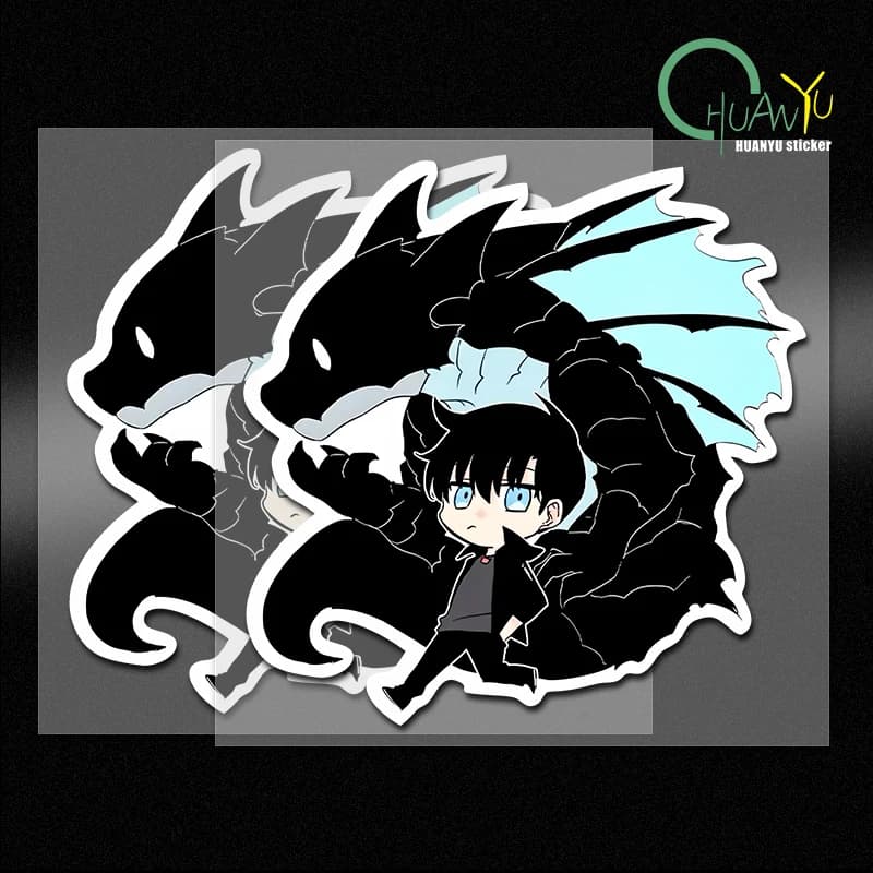 Adesivo per auto anime, aggiornamento solo adesivo per auto con carattere, adesivo decorativo in vetro per carrozzeria di auto e moto personalizzato