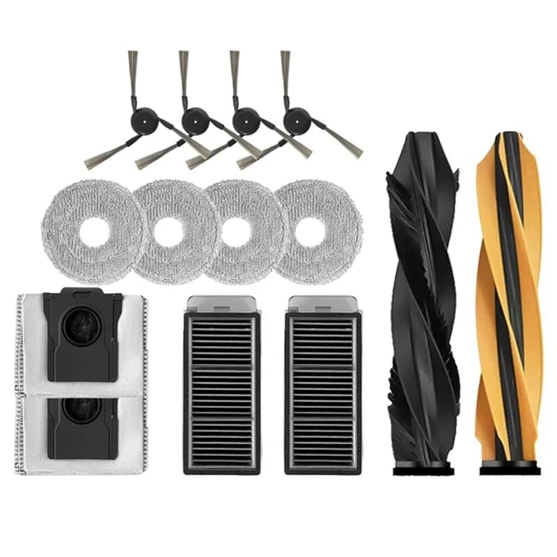 B46C For Dreame X50 Ultra Robot Vacuum Cleaner Accessories Main Brush Side Brush HEPA Filter Mop Cloths Dust Bag Spare Parts