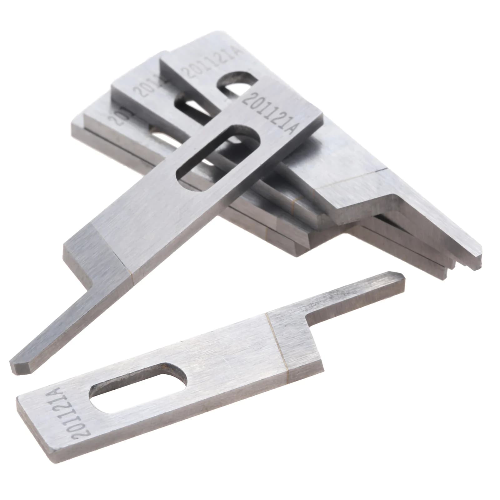 Coltello superiore per macchina da cucire da 6 pezzi 201121 A per Pegasus E32/E35 per Jack 788, 787 per 737 747 Overlock/macchina da cucire industriale