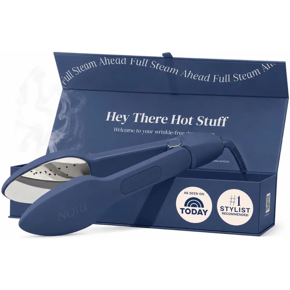 US Shipping Handheld Travel Steam Iron Portable Wrinkle Remover No Ironing Board Needed 6 Fabric Settings Easy to Use with