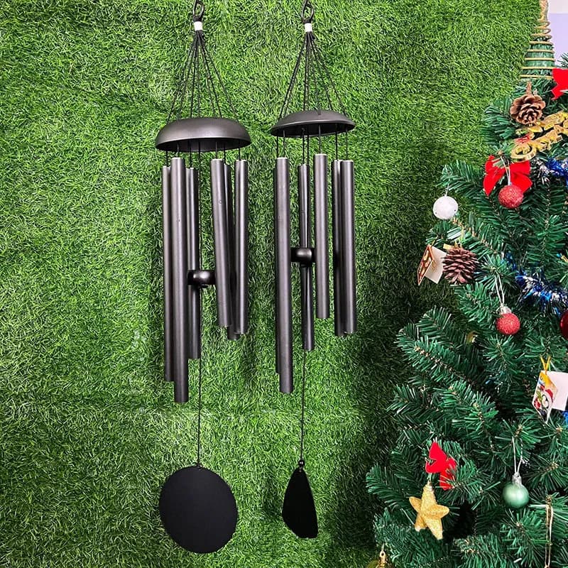 Music Wind Chimes Pendant Metal Aluminum Tube Creative Interior Decoration Pendant Christmas Birthday Gifts