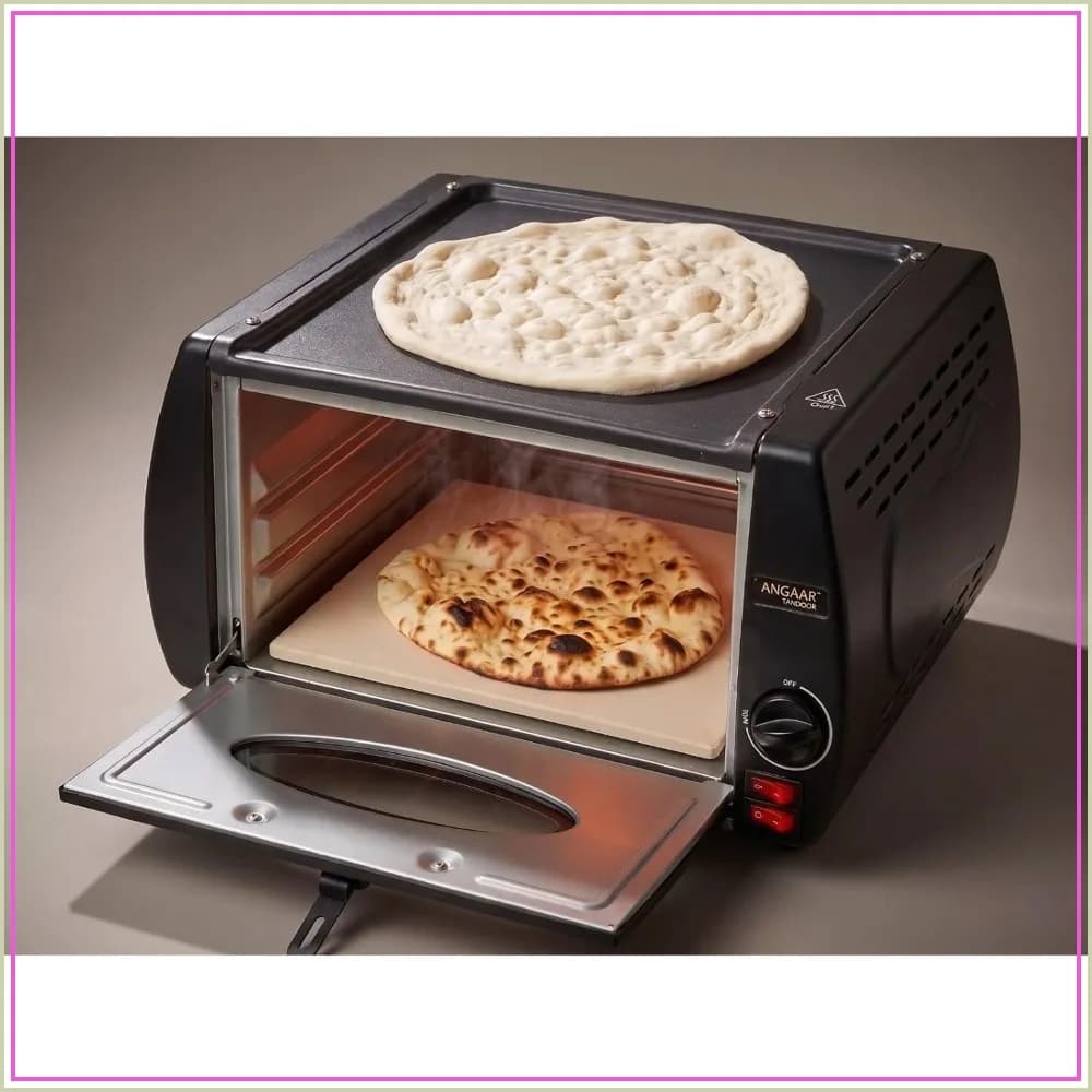 Mini Tandoor Oven - Electric Pizza Maker, Tandoori Roti, Naan, Table Top