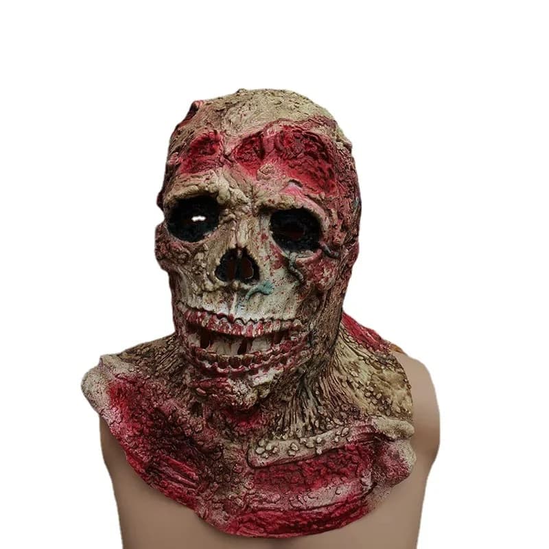Halloween Horror Mask maschere di Zombie Party Cosplay Bloody dish Rot Face spaventoso Masque Masquerade Mascara Terror Masker Latex