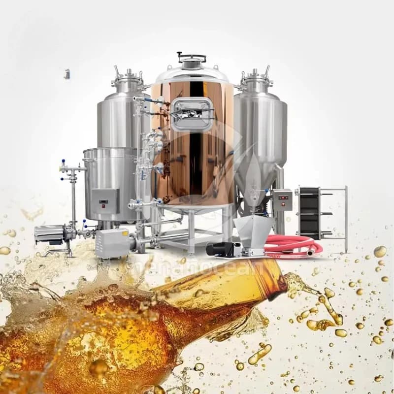 100L 1500L Commercial Beer Kettle Electric Beer 3hl Craft Beer Machine for Restaurant