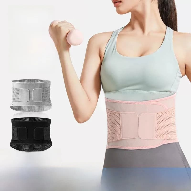 Cintura di Supporto Sportiva Traspirante per Fitness e Corsa, Fascia Dimagrante per Addome e Vita da Donna, Banda per Palestra e Fitness