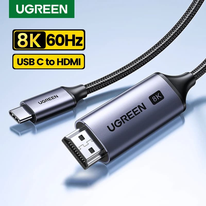 Cavo USB C a 4K 8K compatibile HDMI 8K/60Hz 4K/120Hz per MacBook Pro iMac iPad Pro per Samsung Galaxy USB C a HDMI 2.1