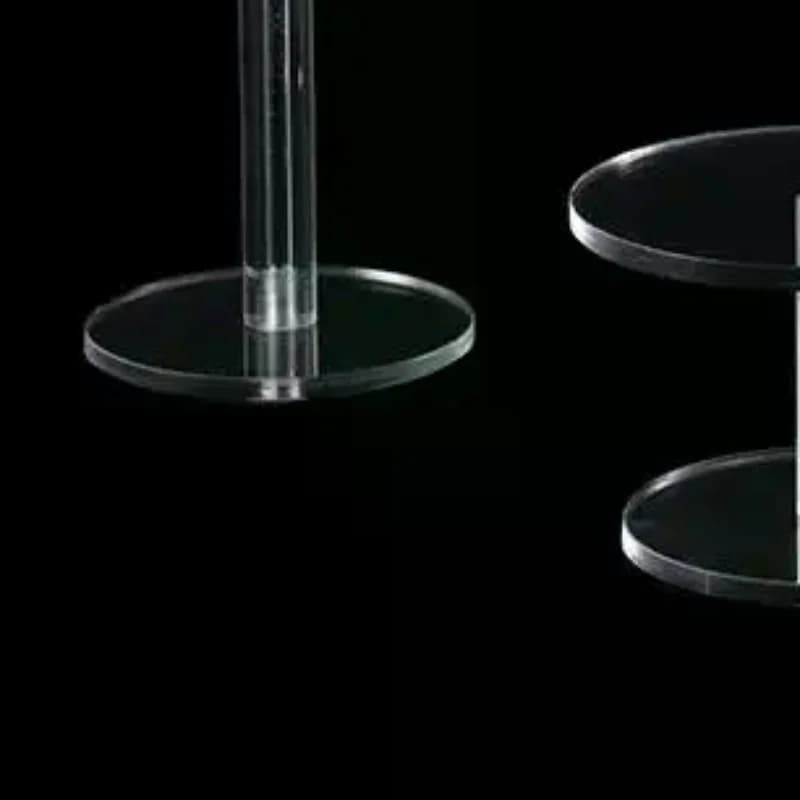 Transparent Frame Round Jewelry Blind Box Display Stand Acrylic Clear Bracelet Organizer Shelf Jewelry Storage Rack
