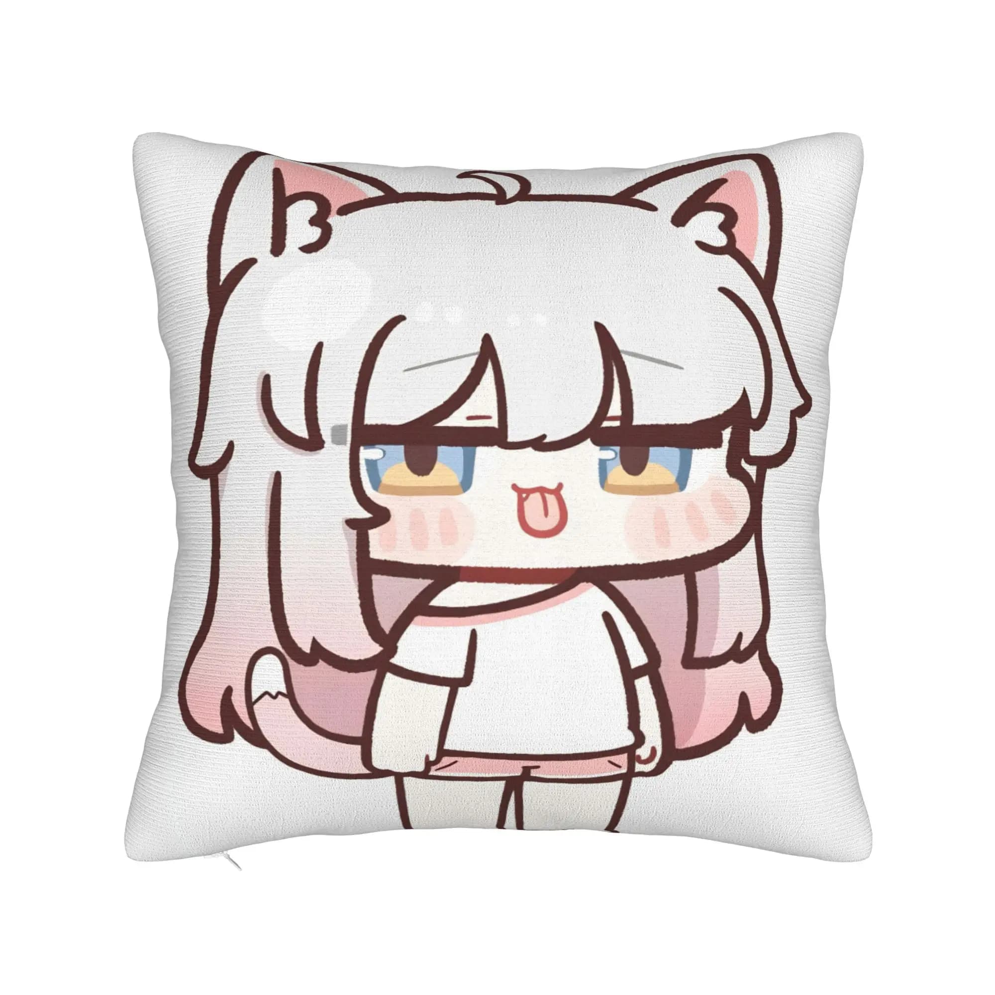 Fodera per cuscino decorativa Trickcal C-Chibi Go Games Merch Bed Throw Pillow Case Cover Square Multi-Size