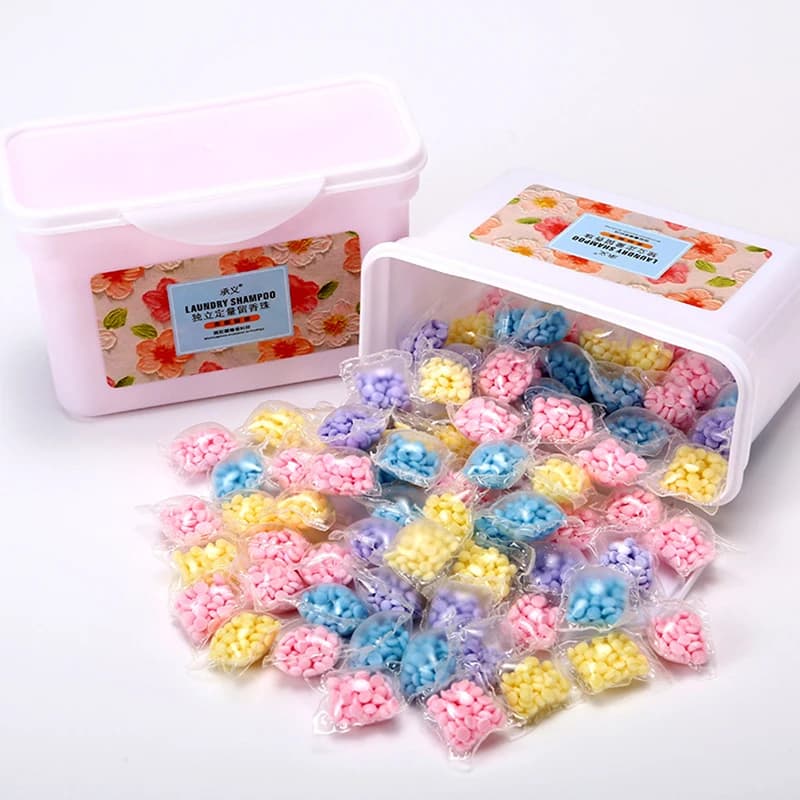 50/100PCS Perfume beads for granule laundry detergent pump for washing machine diffuser for clothing perfume Booster beads