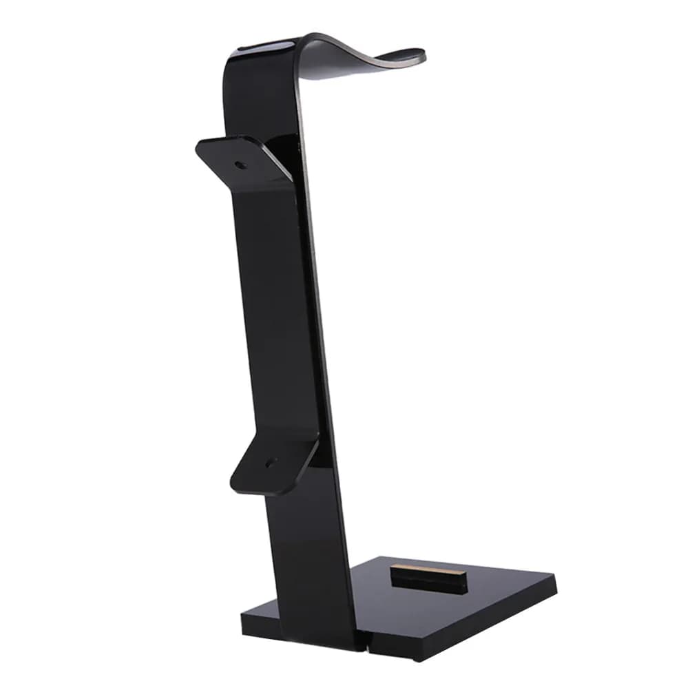 1Pcs Sleek Acrylic Headset Rack Stable Headphone Display Stand Portable Minimalist Design for Home Office Gaming Setup Headphone