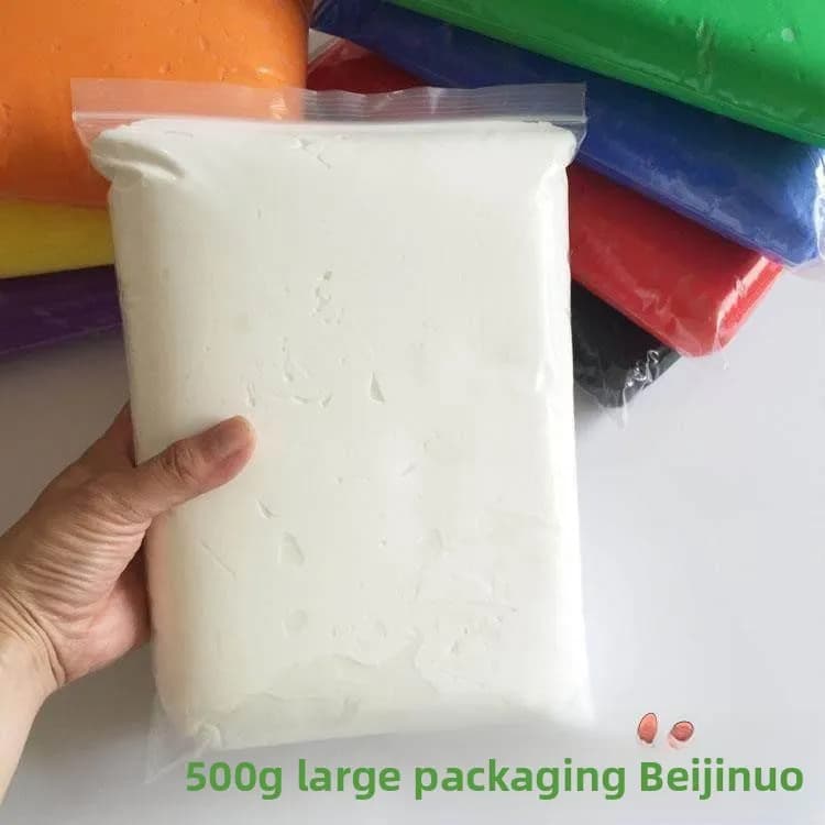 Pasta Modellabile Ultra-Leggera in 36 Colori, Giocattolo Creativo per Bambini, Bianco Multicolore, Materiale Artistico per Asili