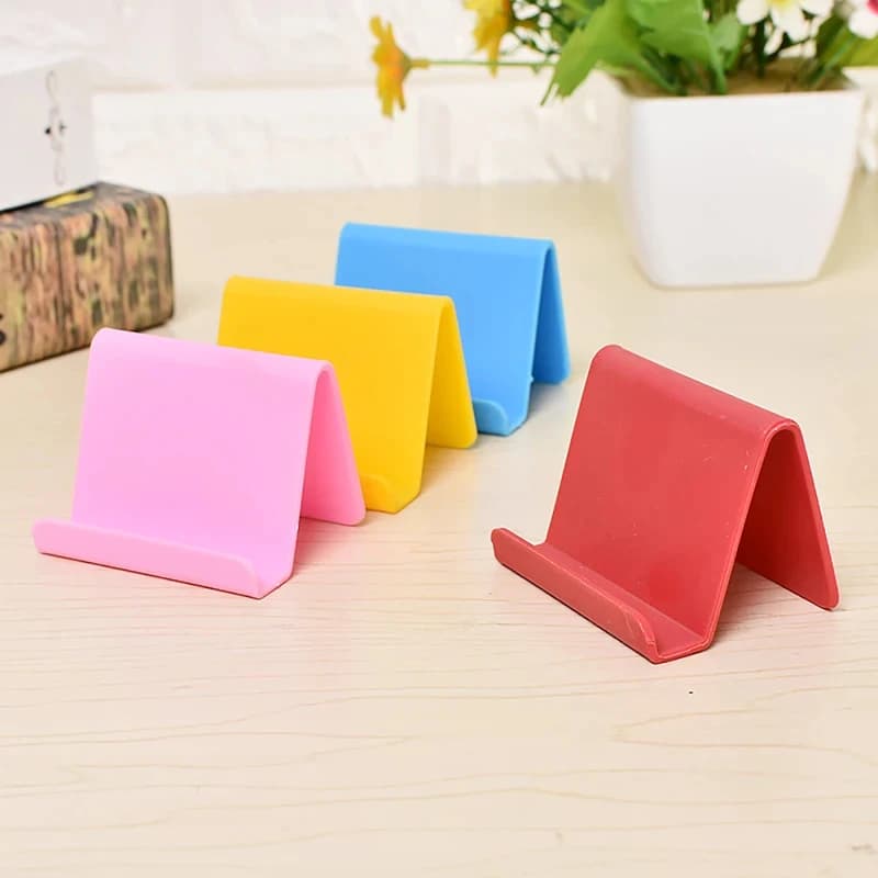 1-6 Pezzi Mini Supporto Portatile Universale per Telefono da Cucina, Mini Staffa Mobile Comoda e alla Moda, Supporto in Plastica per Cellulare