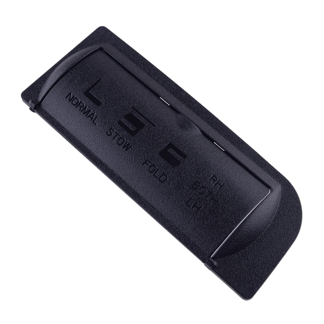 Black Plastic Seat Button Cover for Car Back Luggage Switch Cap Coating Suitable for Ford Explorer 2018 2017 2016 2014 2011- 2013