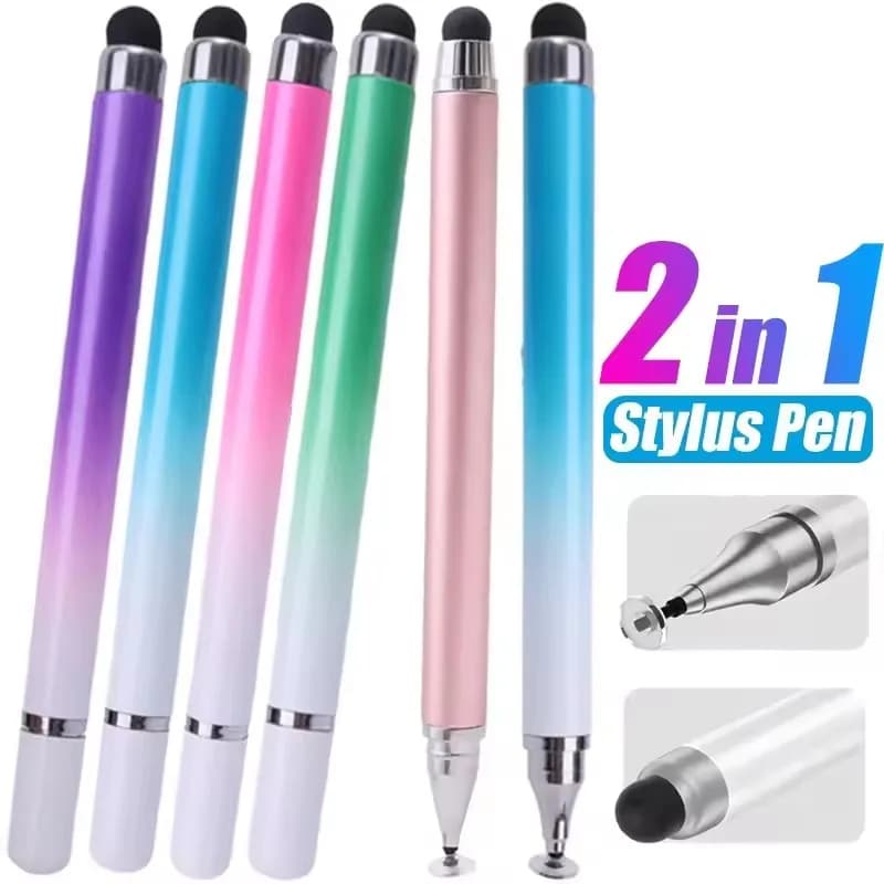 2-in-1 Universal Stylus Pen Stylus For Touch Screen Stylus Pens For Android Phone Pen For Mobile Universal Touch Pen For Tablet