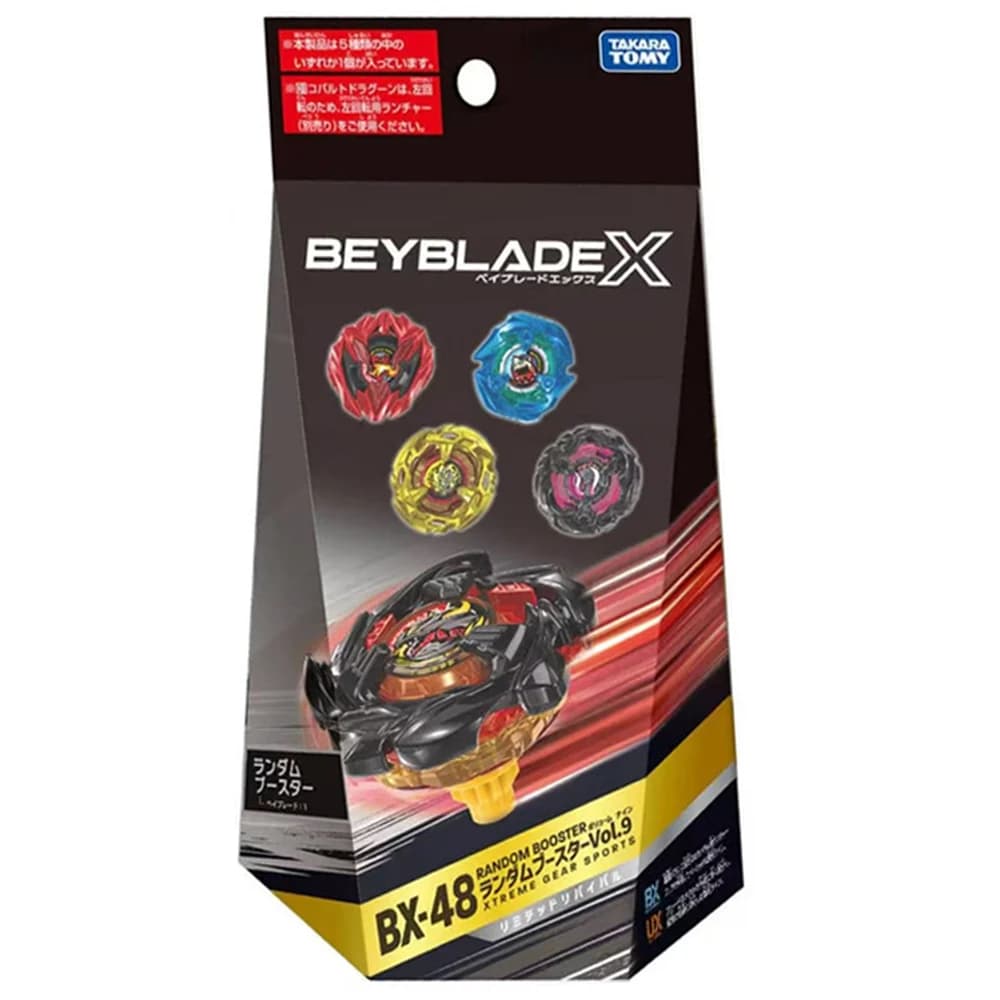 TAKARA TOMY BEY X BX-48 Random Booster Vol.9 BLADE Carte da gioco da collezione