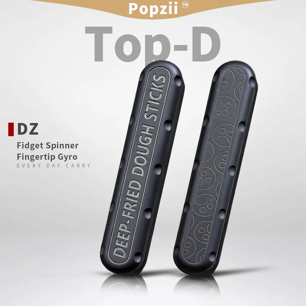 LAUTIE&Dz TopD Push Slider Handmade Stone Carving Deep Fried Dough Sticks Mechanical Structure Rotating Anxiety Toys
