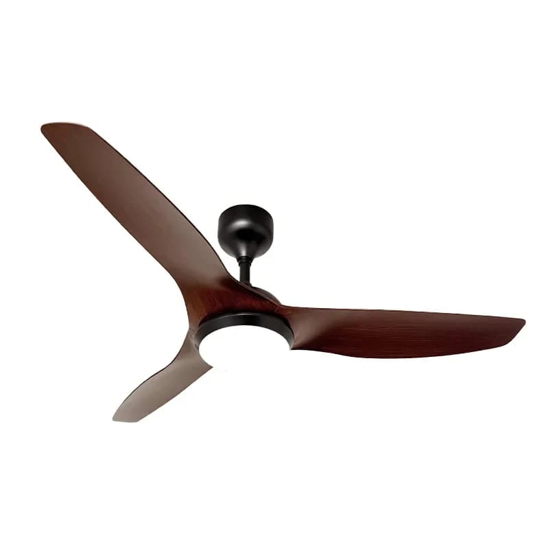 Ventilatore da soffitto con luce, lampada da soggiorno, luce moderna e semplice, ventilatore integrato elettrico, soffitto intelligente