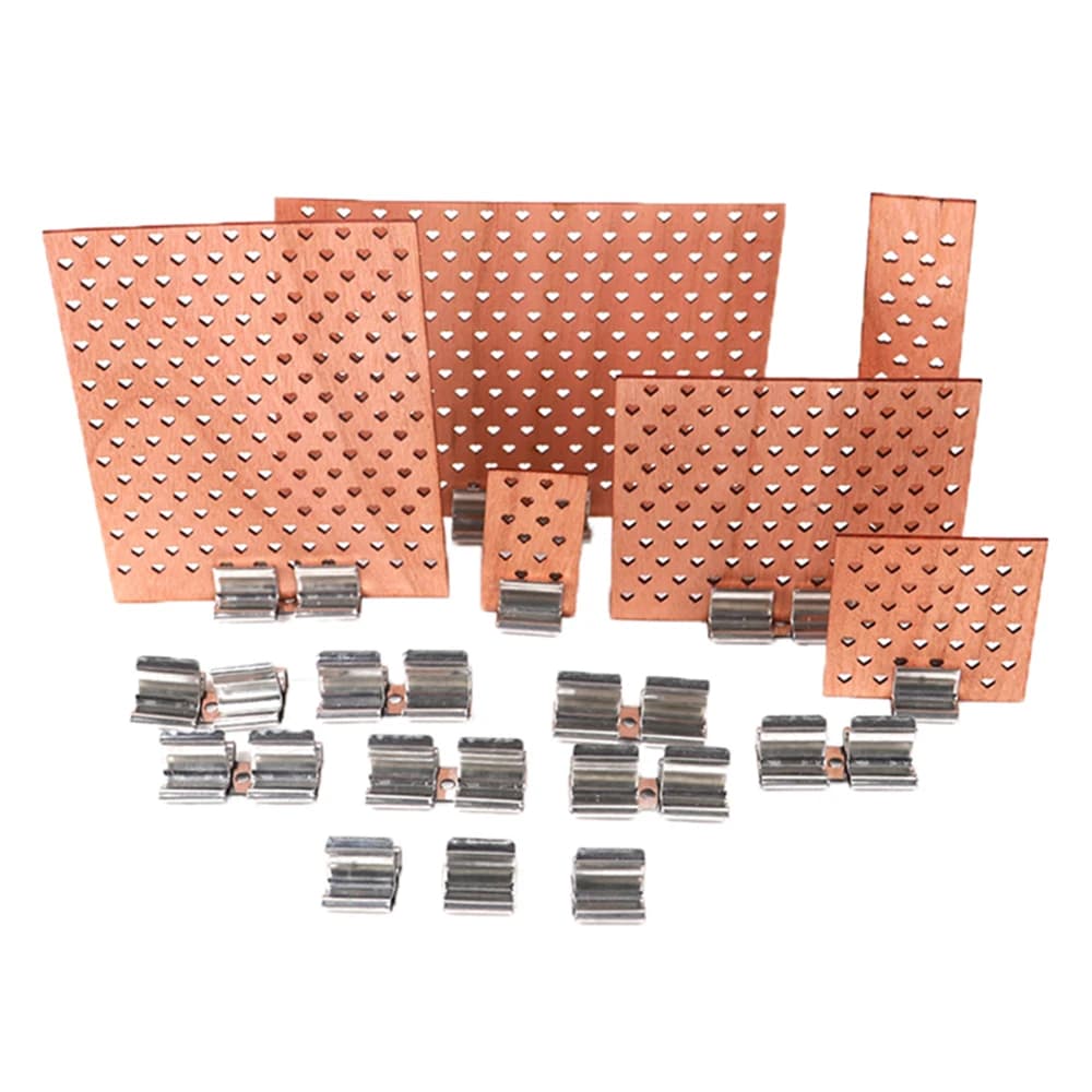 Stoppini per candele in legno da 2-10 cm di larghezza Foro a cuore con basi in metallo Forniture per candele fai-da-te Cera di soia Parffin Stoppino per cera Decorazione della casa