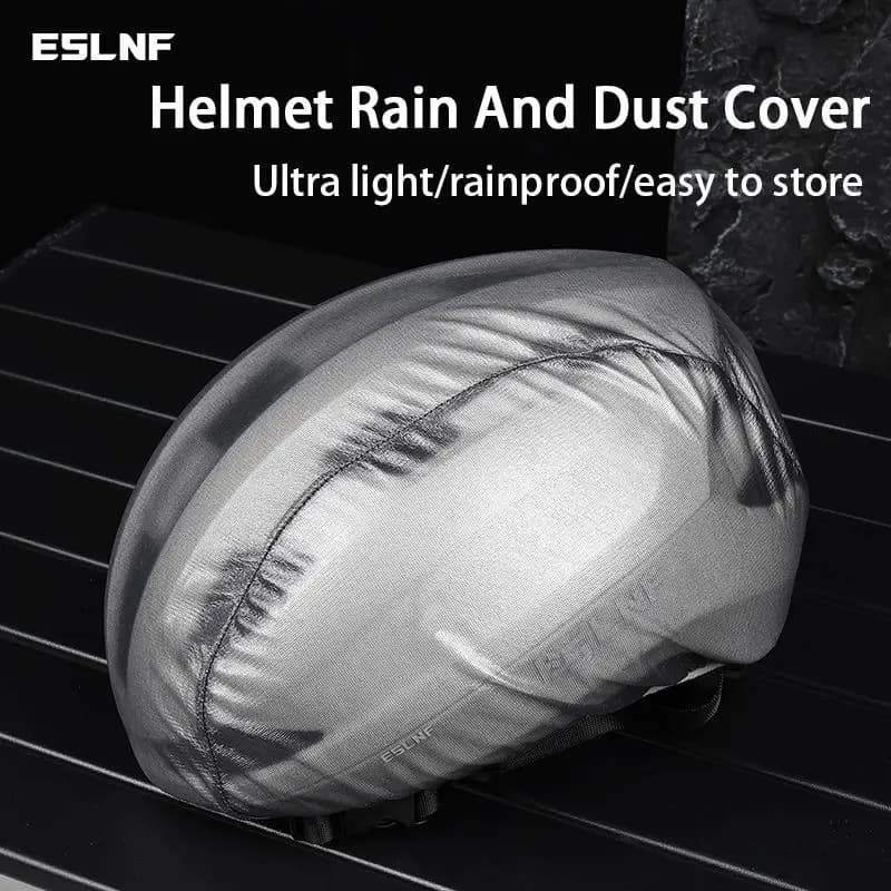 Bicycle Helmet Cover for Rain Bike Helmet High Elasticity Portable Helmet Cover for Ultralight Bike Helmet