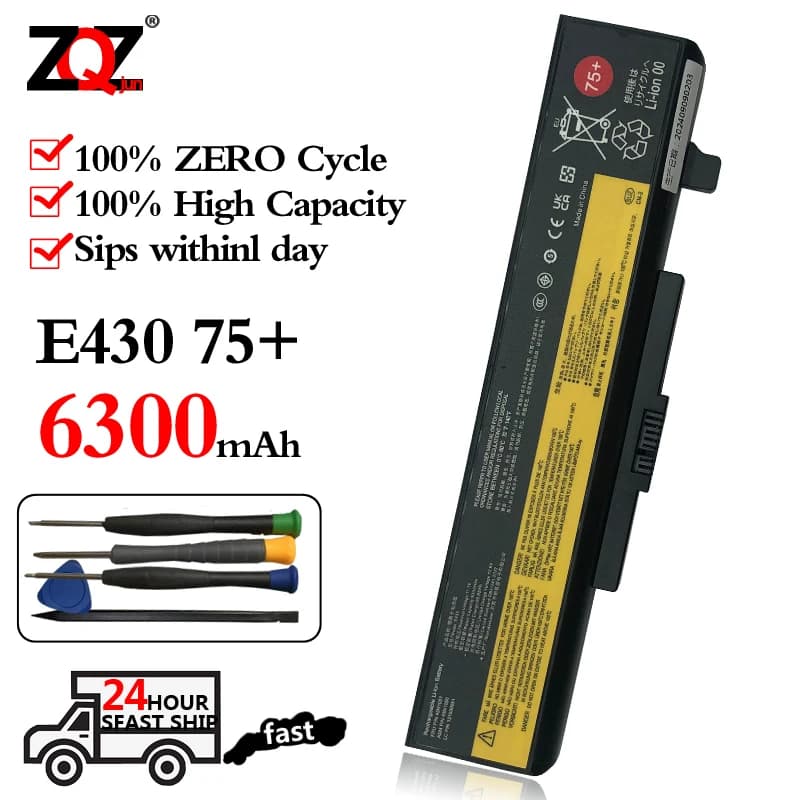 For Lenovo ThinkPad E430 E530 E431 E531 E435 E440 E540 E445 E545 Z480 Z580 G480 G580 Y580 B590 Laptop Battery 45N1043 45N1042