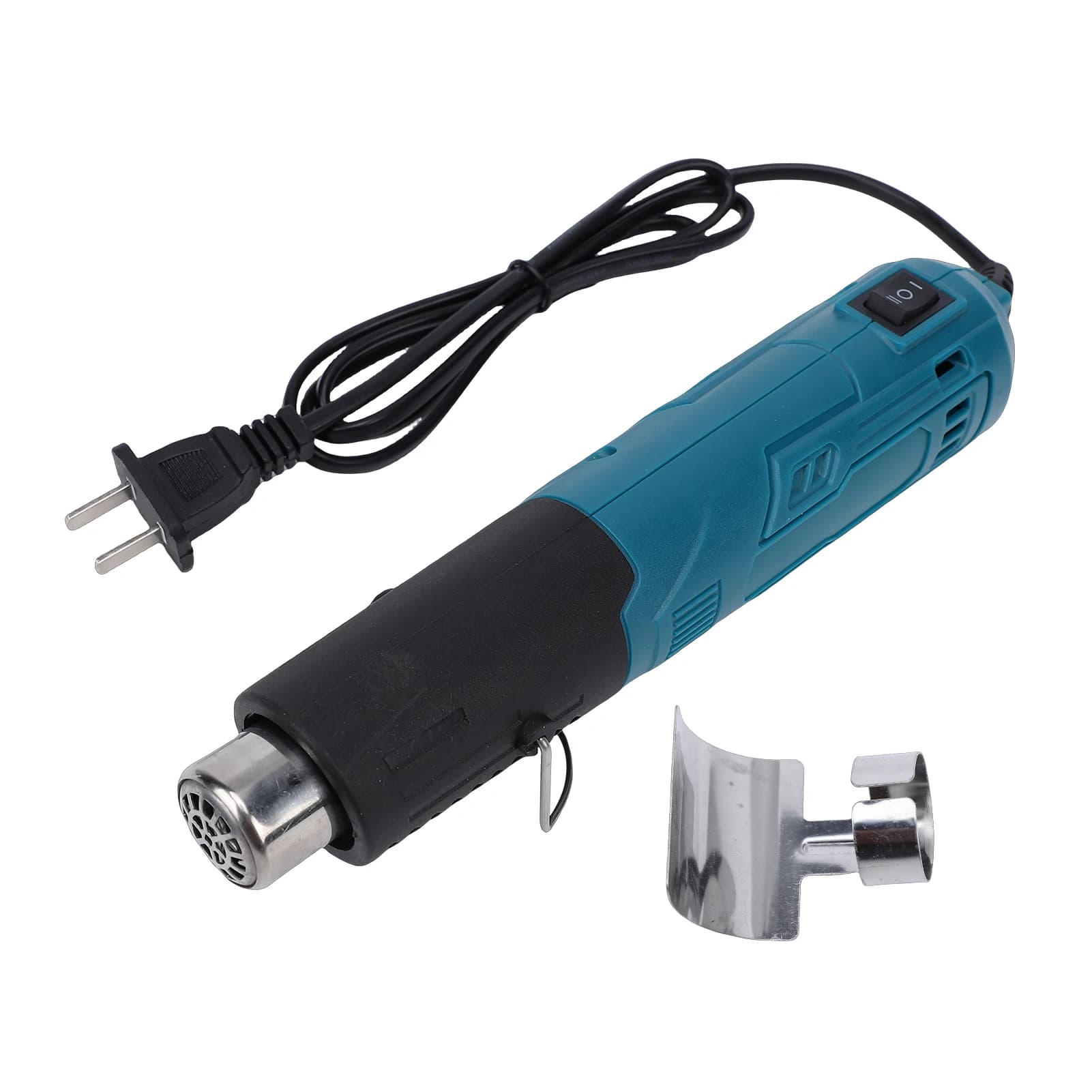 Mini Pistola Termica Portatile 300W con Supporto Pieghevole e Cavo di Alimentazione 250 ℃ / 350 ℃ per il fai da te