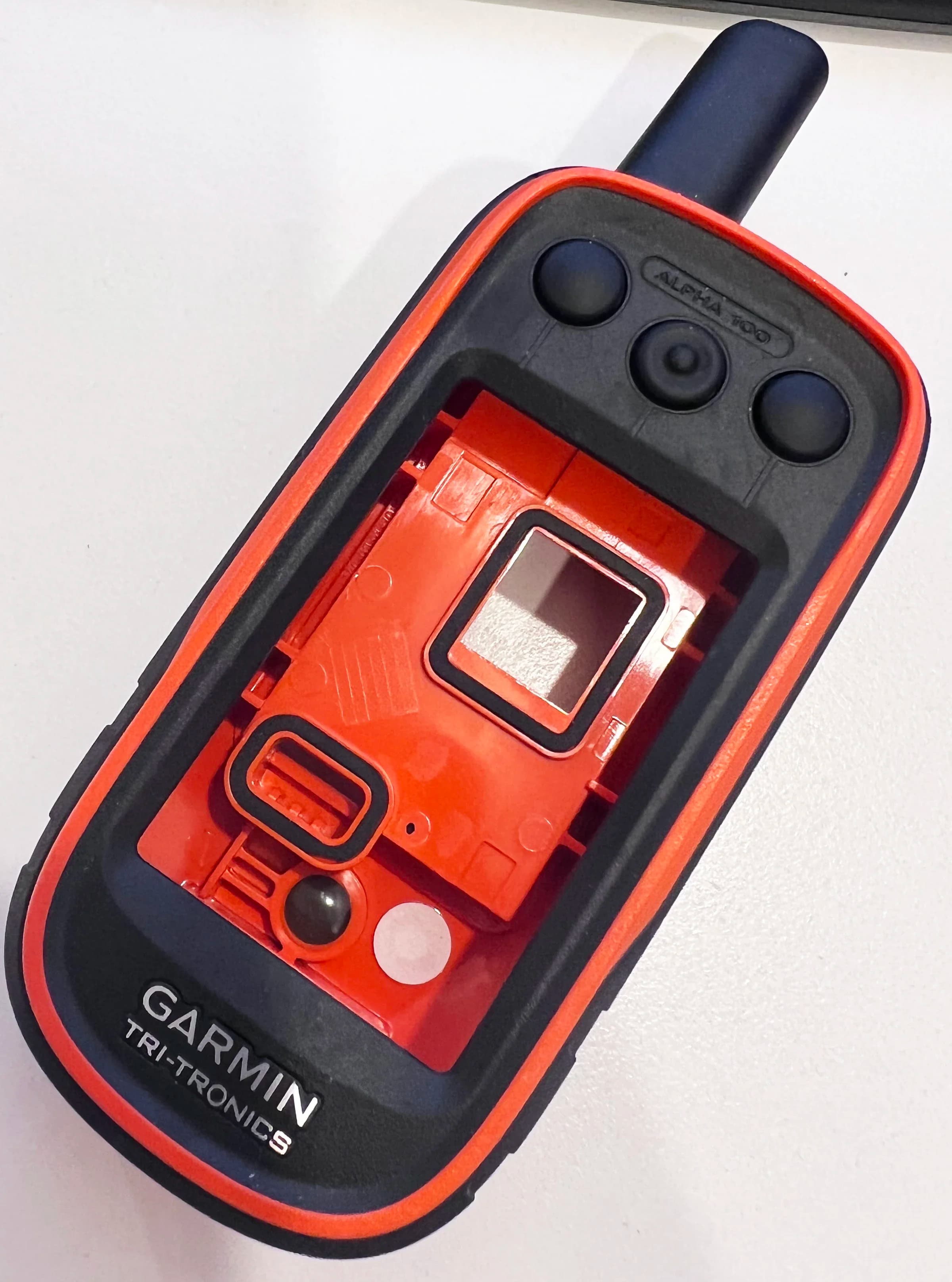 Per il guscio Garmin Alpha 100 Alpha100 con tracce coperchio anteriore o accessori della custodia posteriore reapir parti di reaplcement