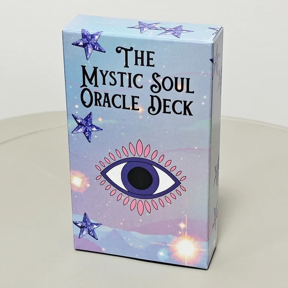 Mystic Soul Oracle 10,3*6 cm 60 carte in questo mazzo per autodiflessione e guida