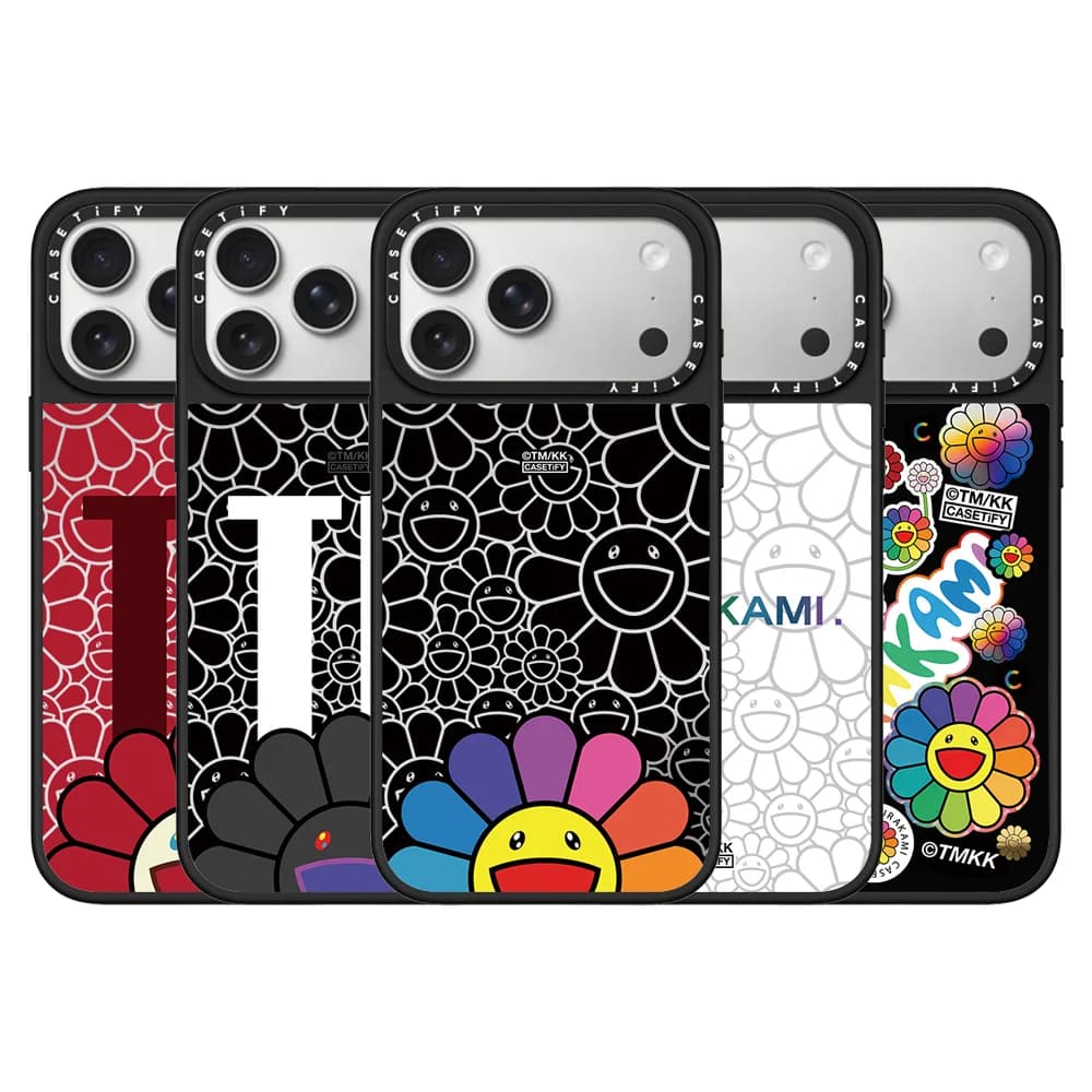 CASETiFY Co-brand Takashi Murakami Serie Fiori in Fiore Custodia Magnetica per iPhone 17 16 15 14 13 Pro Max Air 15 Plus