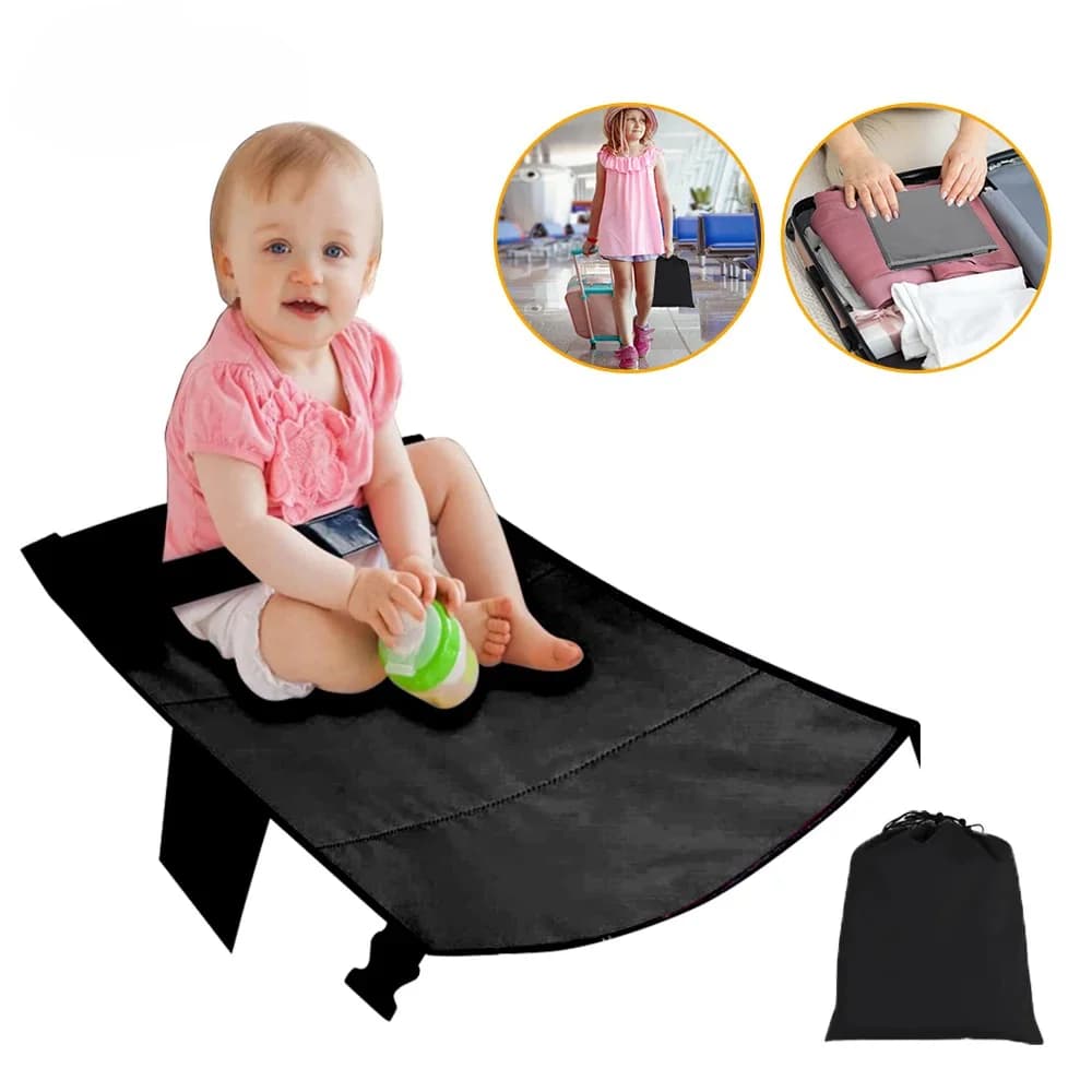 Letto per bambini, sedile per aereo, letto per aereo da viaggio esteso, lettino a pedali per bambini, poggiapiedi da viaggio portatile, amaca, poggiapiedi per bambini