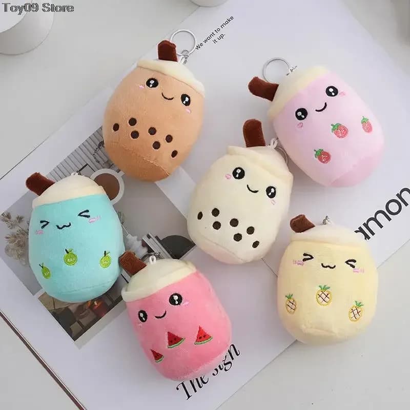 Bambole di pezza Giocattoli di peluche Blueys Morbido cuscino Cuscino Tè al latte Peluche Bambino Regalo di compleanno per bambini Fidanzata Animali Hobby