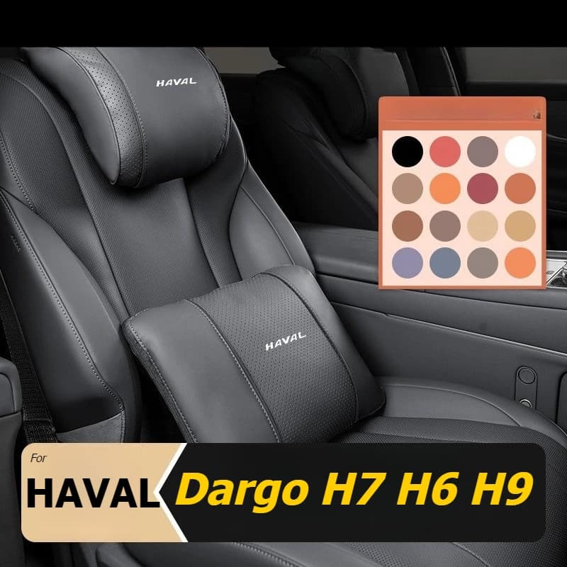 Per HAVAL H7 H6 H9 Poggiatesta per auto Cuscino di supporto lombare Cuscino in memory foam regolabile Cuscino pieghevole per ufficio di guida