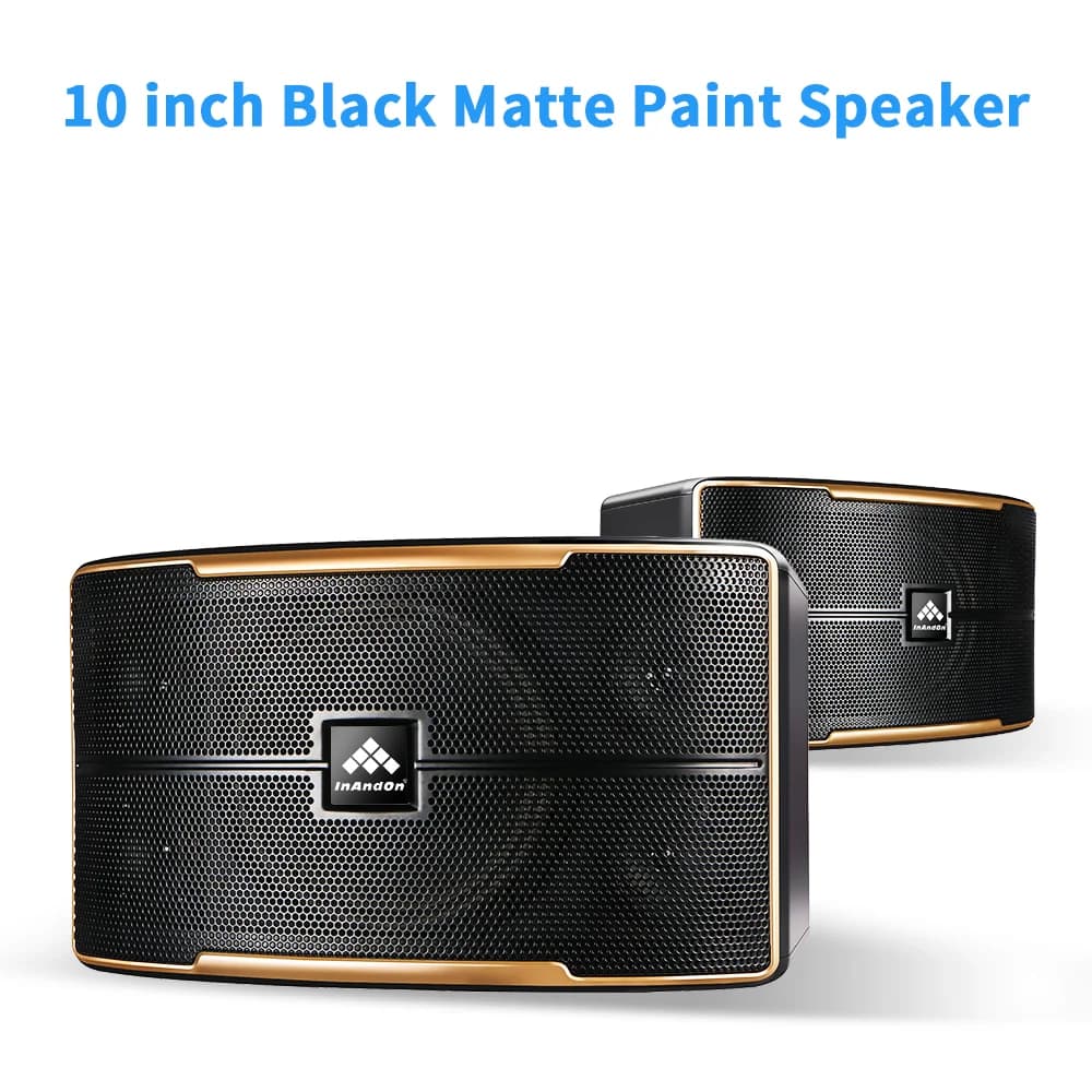 InAndOn 19" Touch Screen 8T Lettore Karaoke KTV Macchina Karaoke Amplificatore di potenza professionale e altoparlanti Set Karaoke