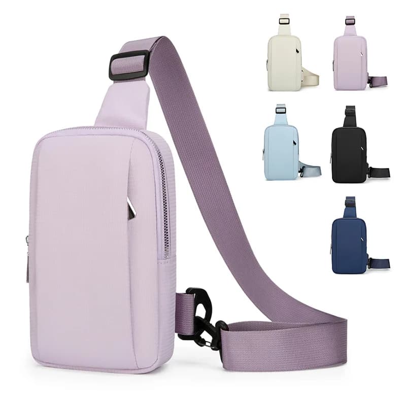 Borsa a tracolla singola da viaggio all'aperto impermeabile casual unisex Borsa da petto Porta carte Zaino Borsa a tracolla per escursionismo e campeggio