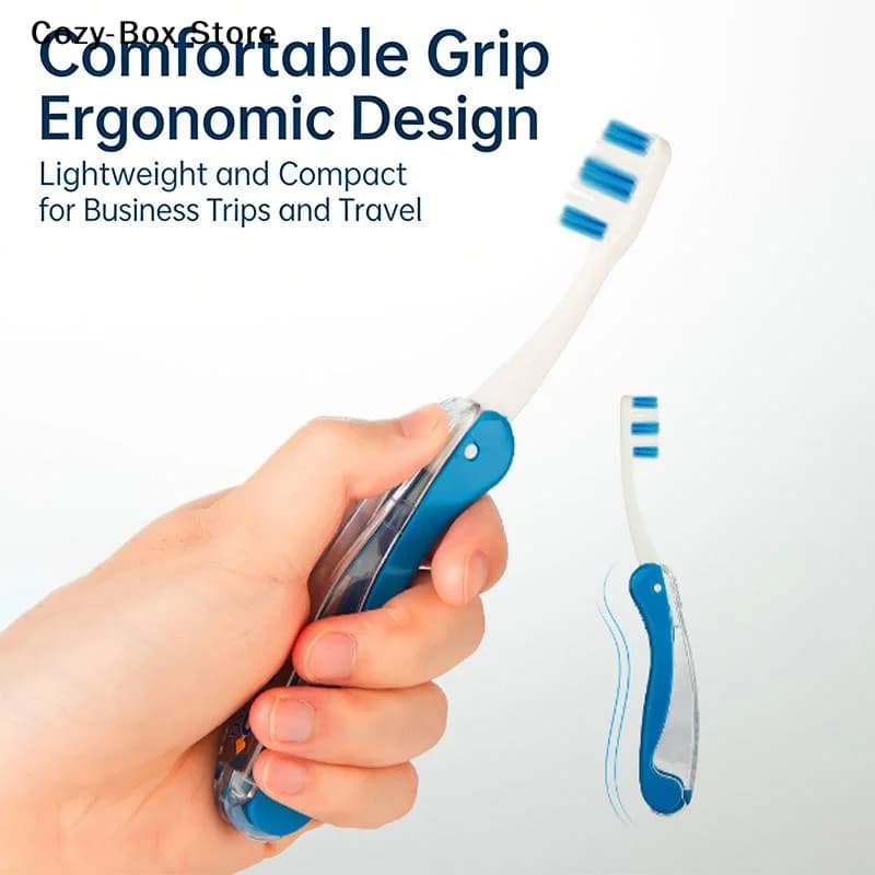 [ZY]1Pc Foldable Hygiene Oral Portable Disposable Travel Camping Toothbrush Hiking Tooth Brush Tooth Cleaning Tools[ZY]