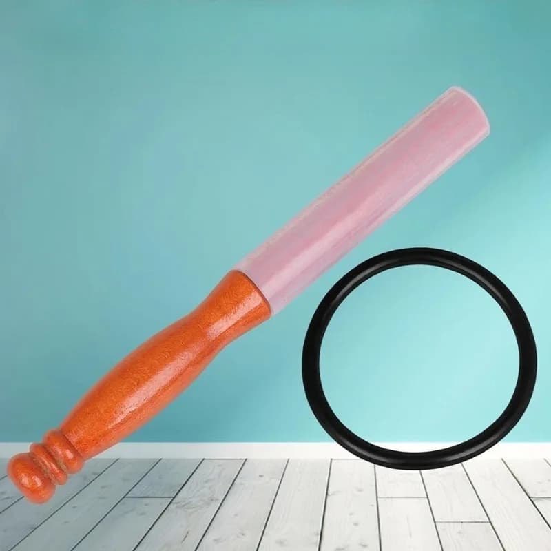 Crystal Bowl Rubber Stick Portable Singing Bowl Gasket Sound Healing Meditation Sound Bowls Tool Sticks Instruments Accessories