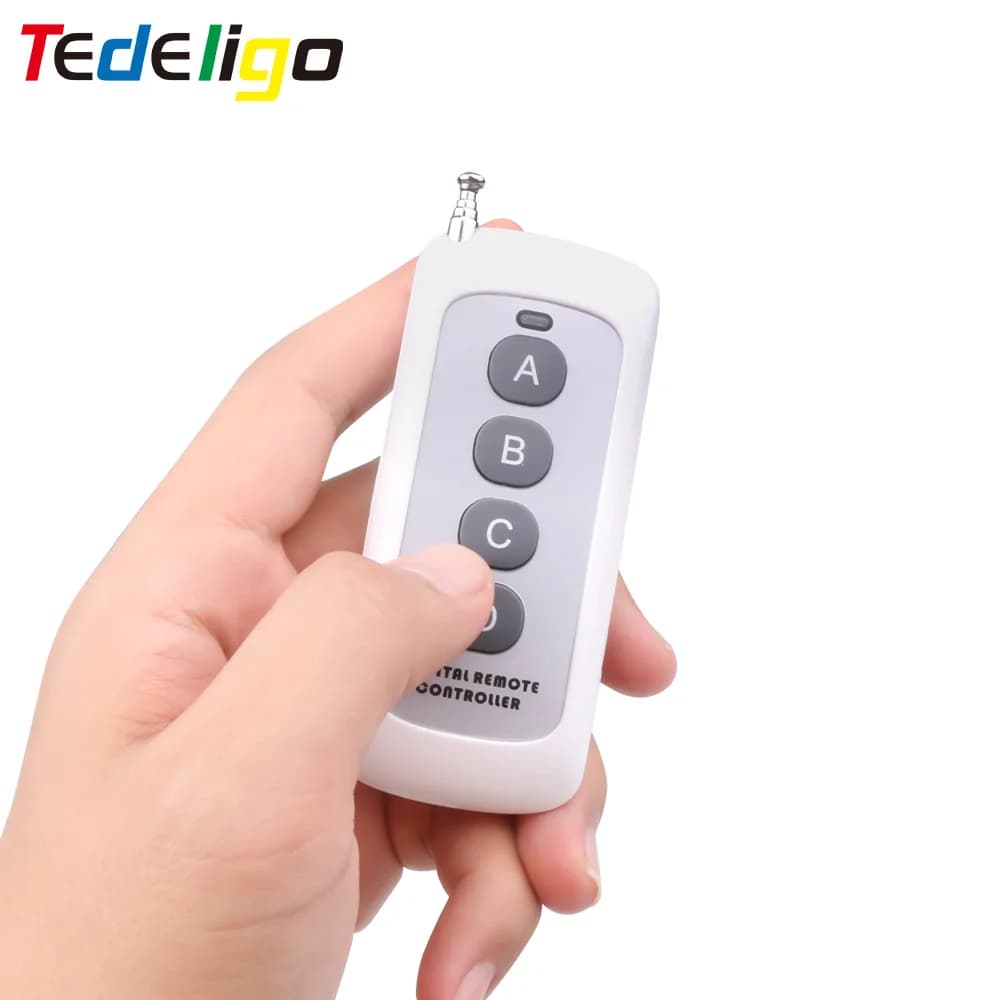 Remote control Clonabile 433.92MHZ, Duplicator Automatic Long-range 500m for Gadget, Car and Garage Doors