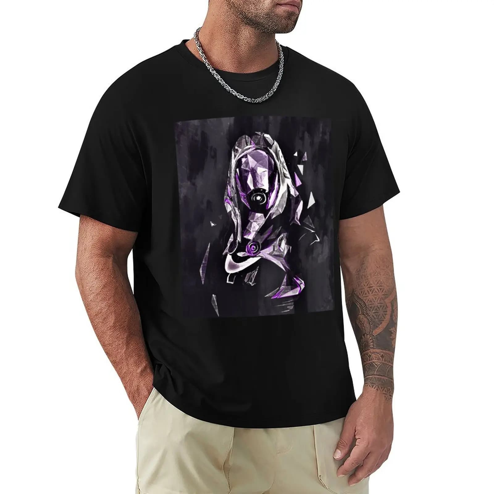Tali - T-shirt Pilgrimage Basic Plain Tee per la primavera e l'estate