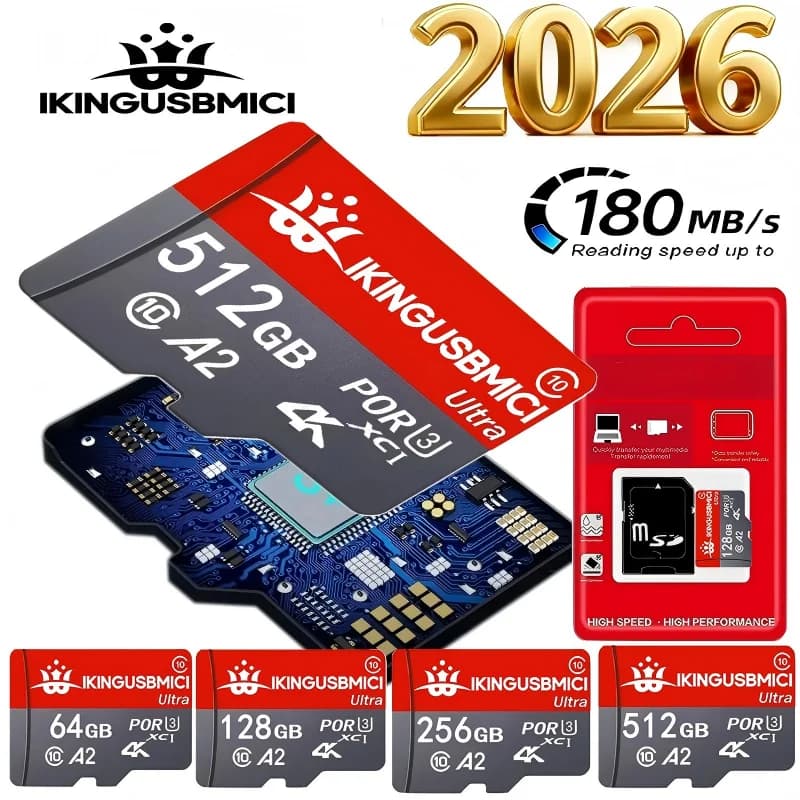 Versatile Micro TF SD Card TF Cards Memory Card SD Cards 512GB 64GB 256GB Reliable Performance Ultra HD HD for Laptop Gaming