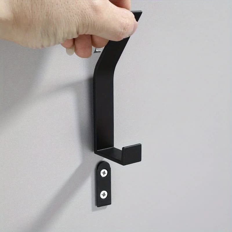 6-piece hook with strong wall sticker for kitchen and bathroom, strong load, punching for hanging clothes, door and sticker