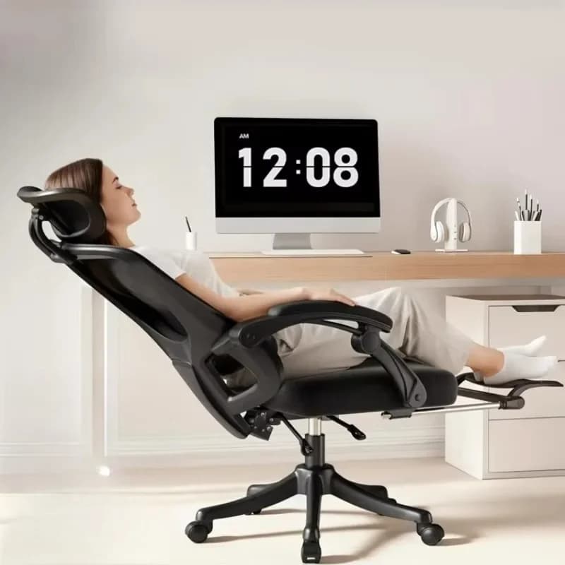 Sedia da Ufficio Direzionale Ergonomica, Sedia da Gaming per Computer, Poltrona di Design, Chaise Longue da Ufficio, Sedia da Gamer, Sedia Relax