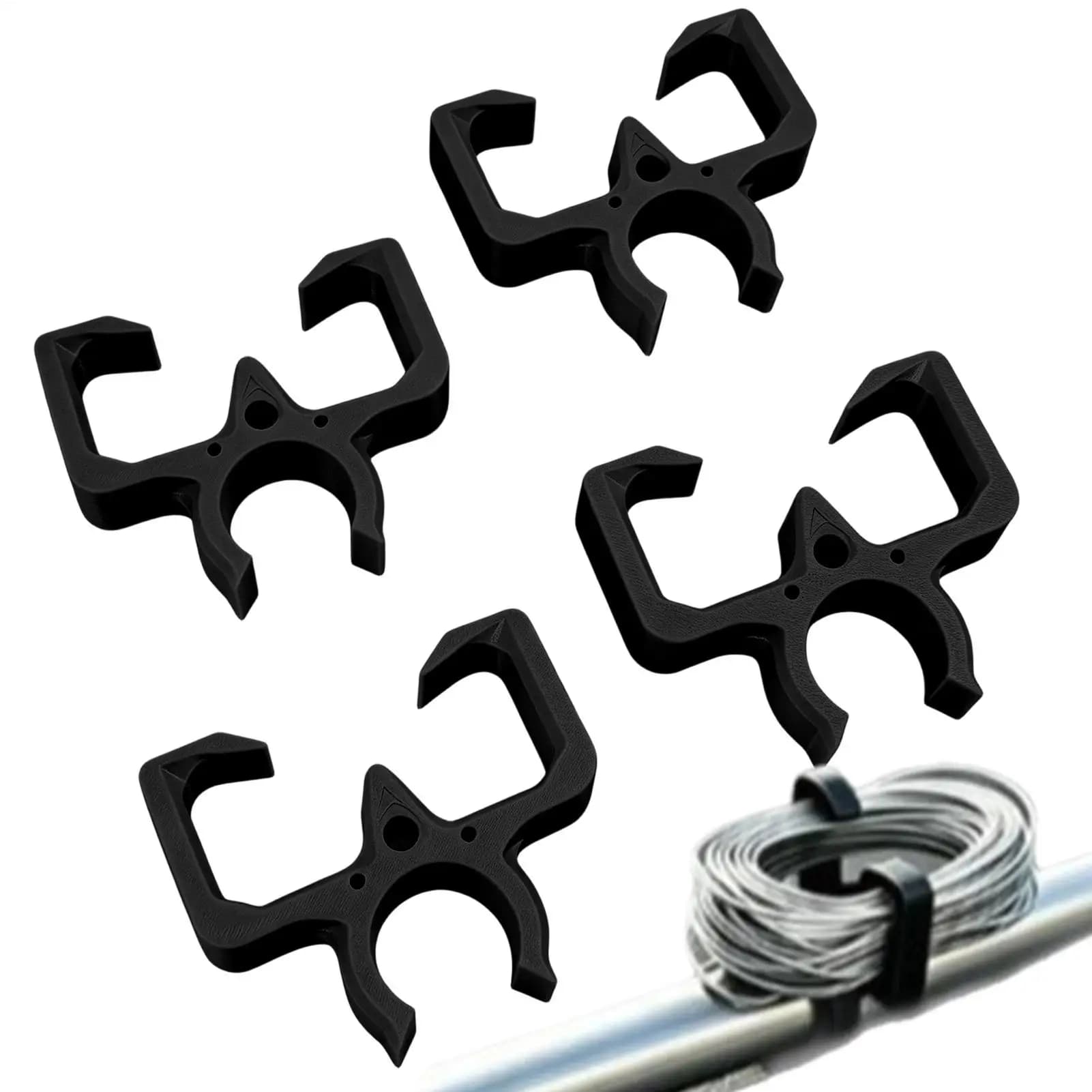 4pcs Cable Storage Clip for Lawn Mower Snowblower Universal Organizer Push Mower Cable Disconnect Tool for Control Stop Bracket