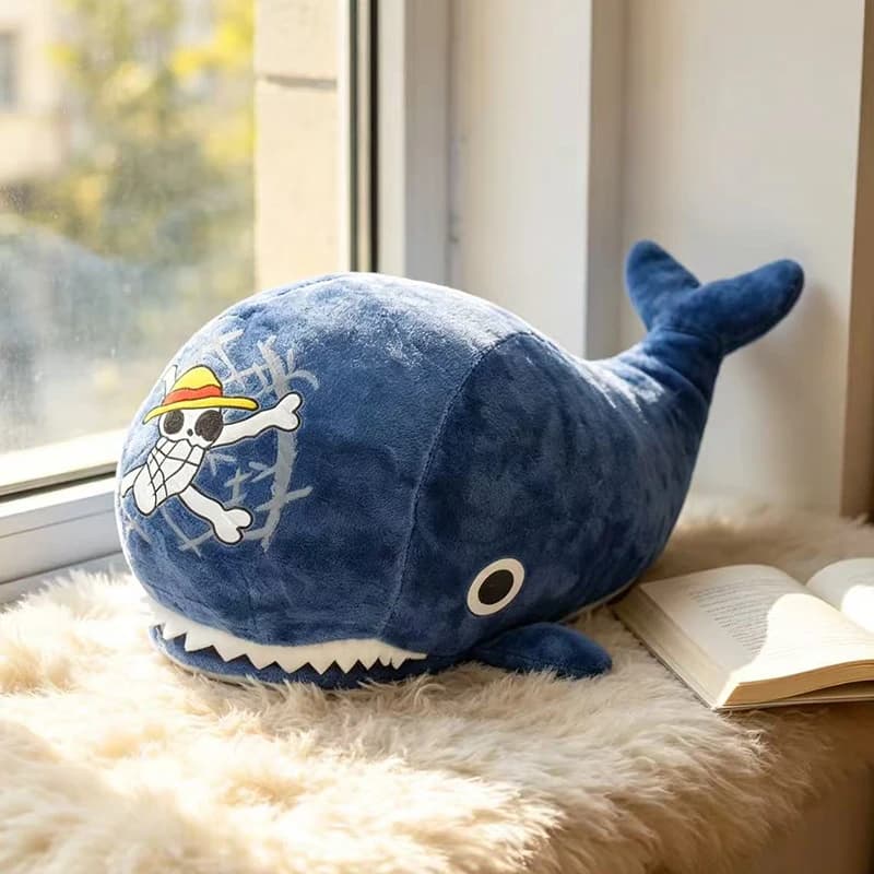 Peluche Laboon, personaggio imbottito da 10 pollici, Tony Tony Chopper, Luffy, cuscino di peluche, giocattolo di peluche.